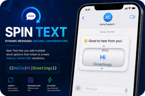 Spin Text