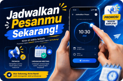 Kirim Pesan Jadwal